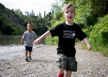 Load image into Gallery viewer, Happiest When Camping - TODDLER/YOUTH
