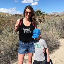 Load image into Gallery viewer, Happiest in the Desert - Bamboo + Organic Cotton Tank Top - BLACK