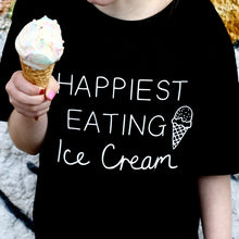 Load image into Gallery viewer, Happiest Eating Ice Cream - TODDLER/YOUTH