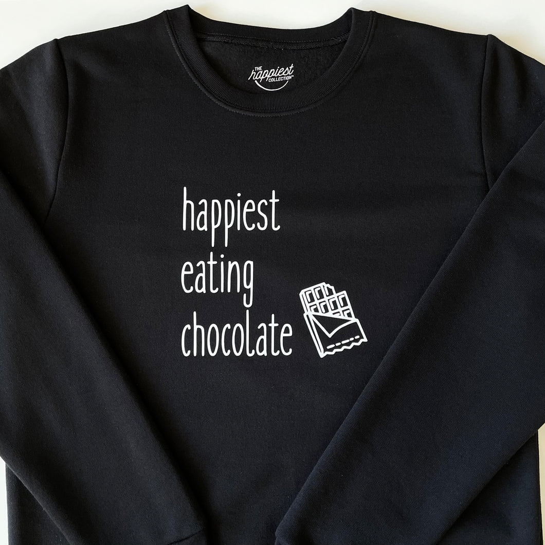 Happiest Eating Chocolate
