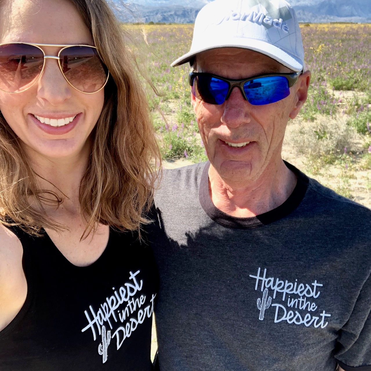 Happiest in the Desert - Bamboo + Organic Cotton Tank Top - BLACK – The  Happiest Collection™
