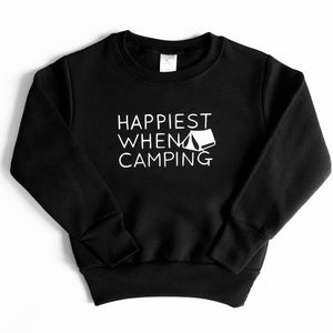 Happiest When Camping - TODDLER/YOUTH