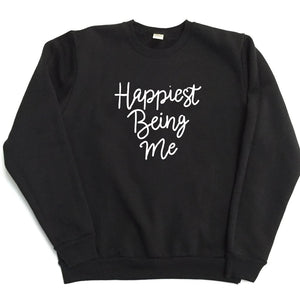Happiest Being Me (script font) - TODDLER/YOUTH