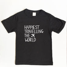 Load image into Gallery viewer, Happiest Travelling the World - TODDLER/YOUTH